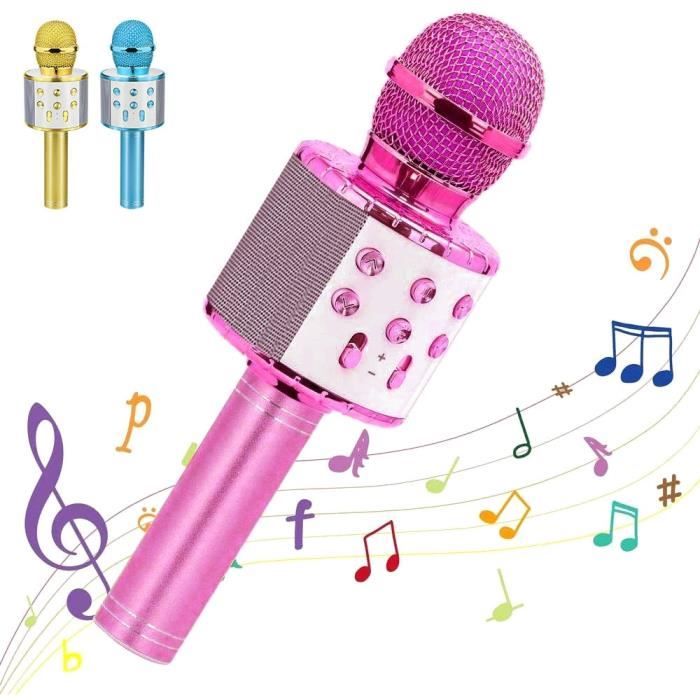 micro karaoké microphone sans fil bleu dent isolé sur blanc Contexte  21529832 Photo de stock chez Vecteezy