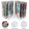 Porte Carte Pokemon, Classeur pour Protection Cartes, Albums Pokemon GX EX Trainer, Livre Carte, 30 Pages Peut Contenir Jusqu'à A63-2