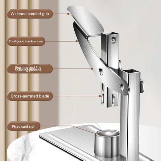 Casse-noix / Ouvre-châtaignes – Pince Inox 304 – Mécanisme à Ressort – Poignée Ergonomique – 23,5 Cm