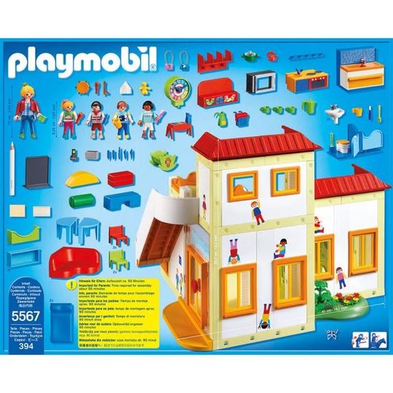 garderie playmobil prix