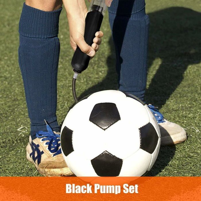 Pompe Gonflable Pour Ballon Pompe à Main Pour Ballons De Football/basket + Aiguille De Gonflage Bleue Gonfler Ballon INTERSPORT