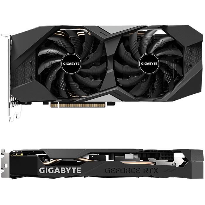 GIGABYTE Carte graphique GeForce RTX 2060 SUPER WINDFORCE OC 8 Go GV N206SWF2OC 8GD Cdiscount Informatique