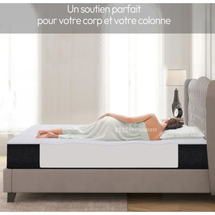 Pikolin Home - Surmatelas en Plume Naturelle Respirant pour