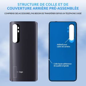 Vitre arrière couvercle cache batterie pour Xiaomi 12 Lite