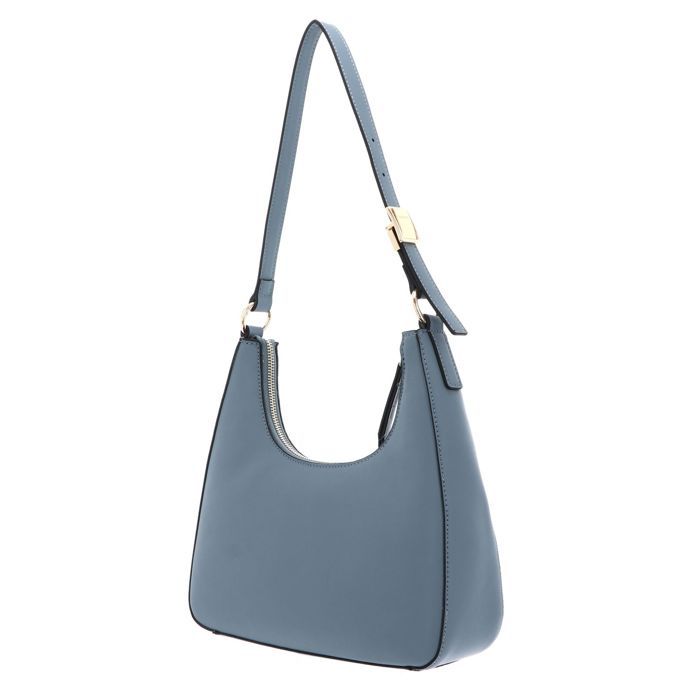 Sac à épaule Valentino Never Flap Bag - Couleur Avion Bleu - Polyuréthane - Neuf Avec étiquettes