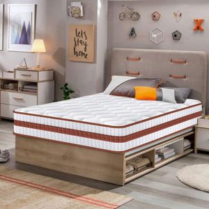 Matelas 90x190 | Épaisseur 12cm | 1 Personne | Confort Équilibré | Certifié Oeko-TEX - Maison