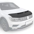 Protège capot pour VW Passat B8 2015-2021 en vinyle noir-0