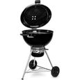 Barbecue Weber Master-Touch GBS Premium E-5775 Fermé : H 100 x L 65 x P 76 / Ouvert : 141 x L 65 x P 76 cm Noir-0