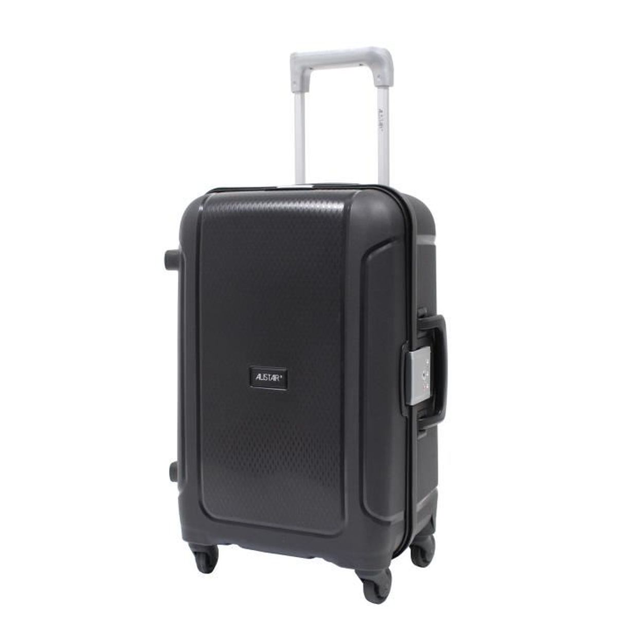 Chariot de courses pliable l/éger sur roulettes 55 x 35 x 20 cm Carry-on Butterflies Black