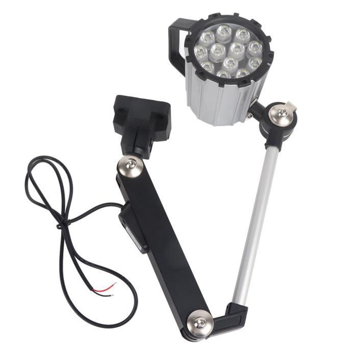 Lampe De Travail LED Étanche Pour Voiture, SUV, Camion - 18W, 1800LM, IP67, 12V - Noir - 11