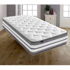 YIDATONG Matelas 90x200 cm - Ep 26 cm, Ergonomique, Hybride - Ressorts Ensachés + Mousse mémoire de Forme - Soutien Mi-Ferme - Durable