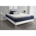 ACTISOM Ensemble matelas Mémoire de forme ACTIMEMO MAX 160x200 cm Maxi épaisseur 7zones de confort + sommier
