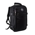 BRAND Cabin Max Metz Sac 40x20x25 Ryanair, Bagage Cabine Ryanair Conforme aux Dimensions Maximes (20L Polyester rPET recyclé) Black