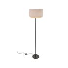 Lampadaire - COREP - Bohême - Métal et velours - H160cm - Ø 40cm - Éclairage intérieur