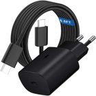 CYVENSMART Chargeur Rapide USB C 25W avec 2M Câble pour Samsung Galaxy S23/S22 Ultra/S21 Plus/Note 20 Ultra/S20 FE,S20 Ultra,Z Fold3/4