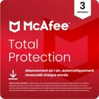 McAfee Total Protection pour 3 appareils | Abonnement de 1 an, renouvellement automatique annuel
