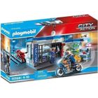 PLAYMOBIL 70568 Poste de police et cambrioleur, City Action les Policiers, Pour enfant dès 4 ans