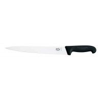 Couteau Tranchelard Victorinox - 5.4503.25 - Lame de 25 cm en inox - Manche en fibrox noir