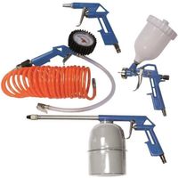 Scheppach Kit de 5 outils pneumatiques pour compre