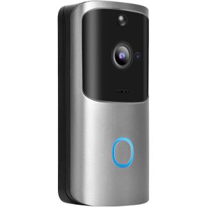 INTERPHONE - VISIOPHONE Sonnette Wifi Sans Fil 720P, Caméra De Sécurité De
