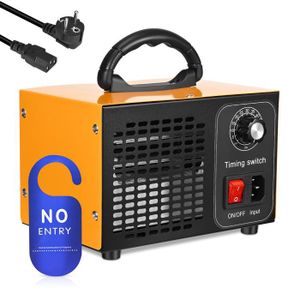 Purificateur D’air Ozone Plartree – Générateur Portable Blanc, Silencieux 33 DB