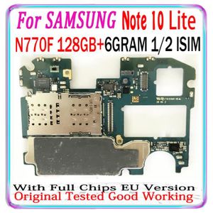CARTE MÈRE N770F-128GB 2SIM-128 Go + 6 Go RAM Pour Samsung Ga