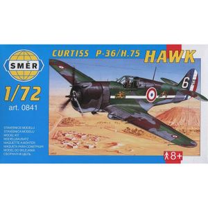 ACCESSOIRE MAQUETTE Maquette avion - Smer - Curtiss P-36-H.75 Hawk - Mixte - Adulte - Plastique