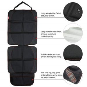 NOTENS Protection de si/ège de Voiture Universelle imperm/éable et Durable Taille XL pour prot/éger Les si/èges de Voiture et Tapis de Chien Coins renforc/és et Organiseur de 2 Tapis