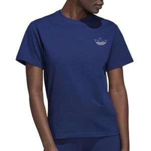 T-SHIRT T-shirt Violet Femme Adidas 5176