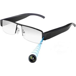 CAMÉRA MINIATURE Caméra Espion Lunettes Hd 1080P - Mini Dv Cam Vidéos Cachées Enregistreur Audio Dvr Sports De Plein Air Caméra Mode Lunettes [J5937]