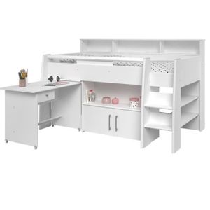 Lit Bureau Fille Pas Cher