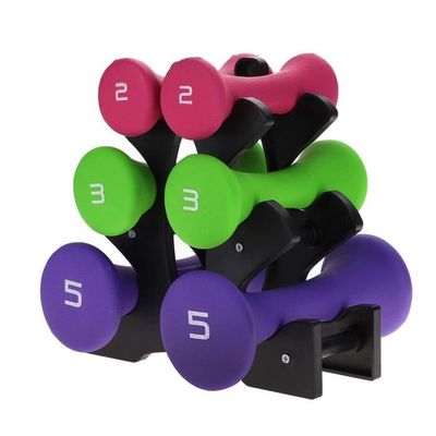 Haltères Néoprène 1kg Et 2kg CMLLING - Lot De 2, Antidérapant, Fitness Maison