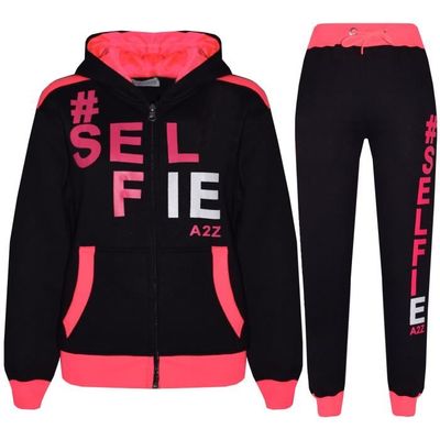 Vêtement Loisir Sport Enfant Unisexe Ensemble Vêtement Enfant 2 Pièces 2025 - Sweat Capuche + Pantalon Jogging - Unisexe - Style Décontracté Lettre Imprimé Vêtement Décontracté Garçon Fille