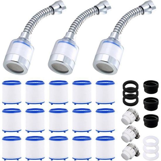 10 pièces. 5pcs, 1pcs. Purificateur d'eau pour robinet. Cartouche en