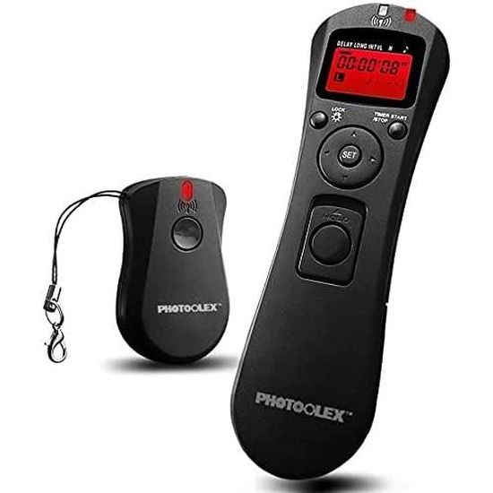 Télécommande intervallomètre sans fil Gloxy WTR-N pour Nikon
