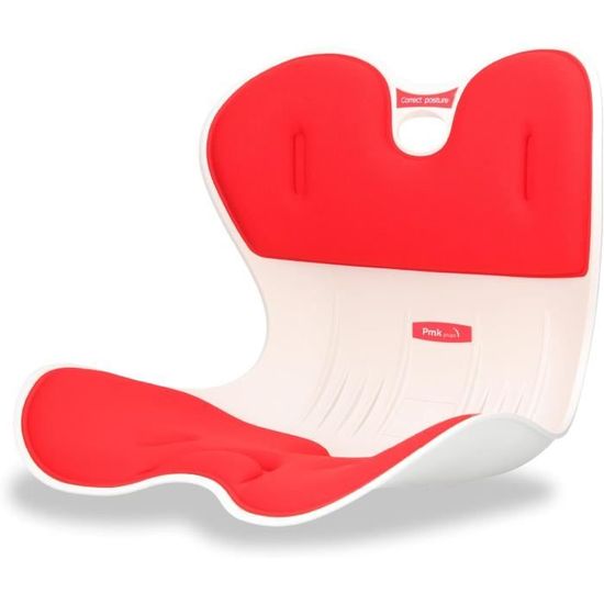 Chaise De Posture Pliable Avec Coussin Lombaire - Correcteur De Dos Pour Bureau Et Étudiants - Soulage Le Mal De Dos