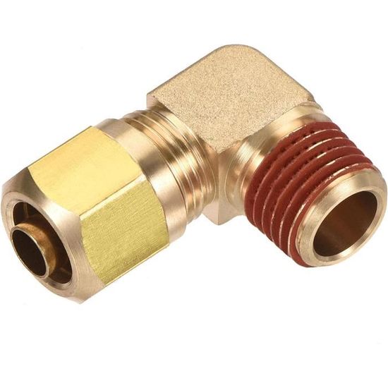 Lot De 2 Boulons Banjo Universels En Métal Bronze - Diamètre Intérieur 6mm - Pour Freinage Ou Carburant