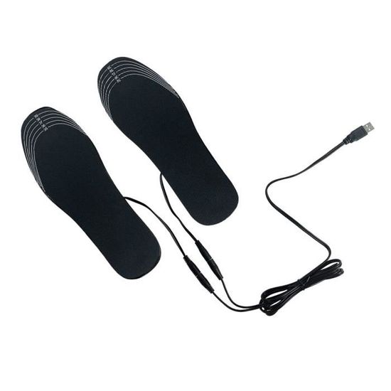 Semelles Chauffantes USB Rechargeables - 3 Modes - Taille 41-42 Et 45-46 - Pour Randonnée Et Ski - 7