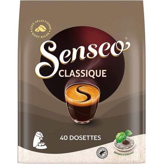 Senseo Café 400 Dosettes Classique (lot de 10 x 40) 