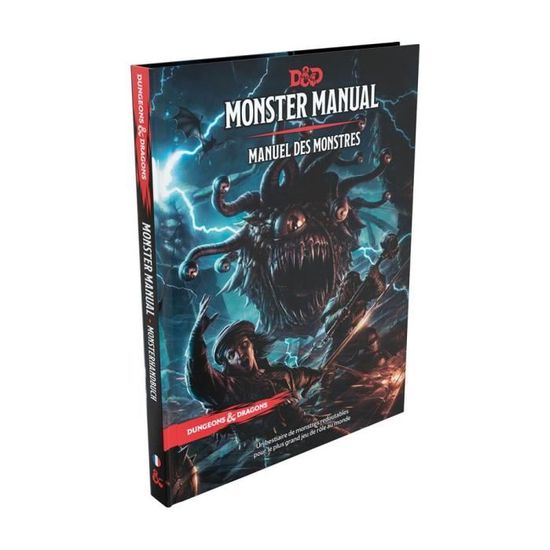 Jeu de stratégie - Asmodee - Dungeons and Dragons 5 - Manuel des Monstres