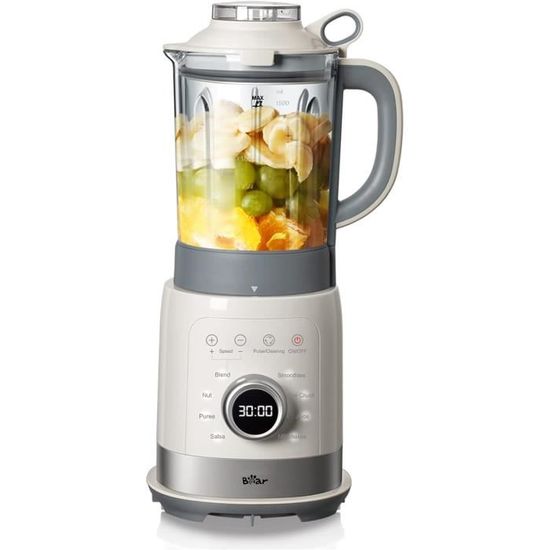400W Blender Mixeur, 3 Vitesses Réglables + Pulse (Glace Pilée