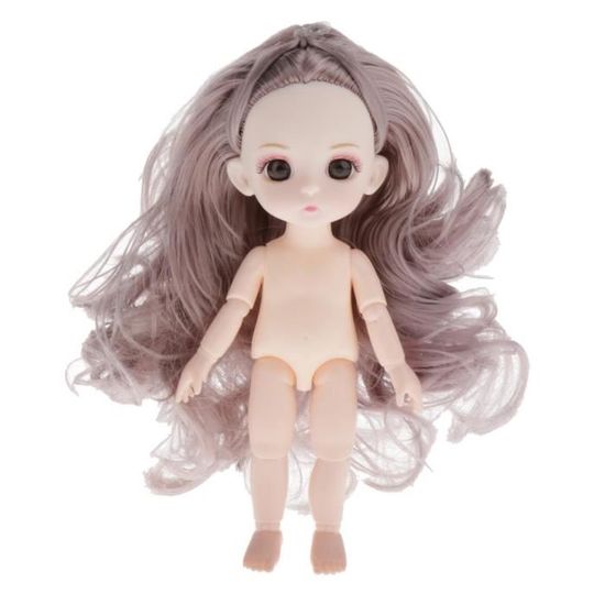 Ensemble Complet 1/3 Boule Jointe BJD Poupée Changeable 3D Yeux