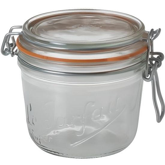 LE PARFAIT 2000614 Lot de 6 terrines en verre 200g D 70