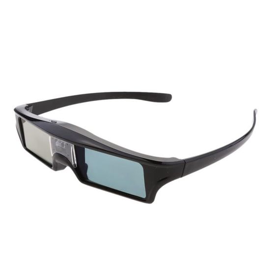 Lunettes 3D DLP Link, 144 Hz Lunettes à Obturateur Actif 3D