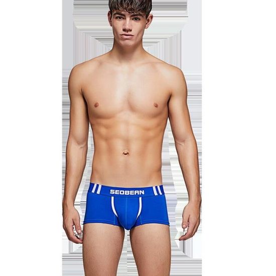 Sous-vêtements Homme Vosery - Bleu Camouflage, Coupe Classique Ultra Confortable Et Respirante