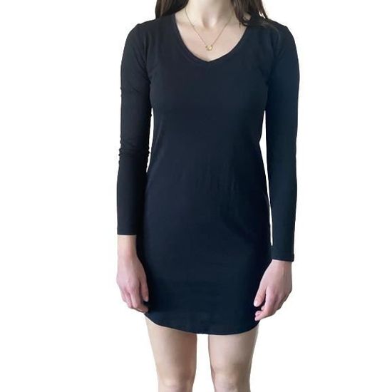 Robe Roxy Junior's True Black Taille 6 - Neuf Sans étiquettes, Manches Longues