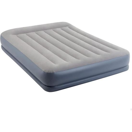 Matelas Gonflable Intex 64136ND Avec Pompe - 152x203x42 Cm - Occasion, Fonctionnel