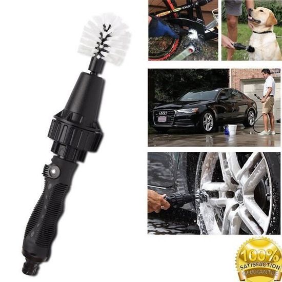 Spazzola Per Cerchioni Auto - Set 3 Pezzi In Microfibra Per Pulizia Ruote - Foto 8