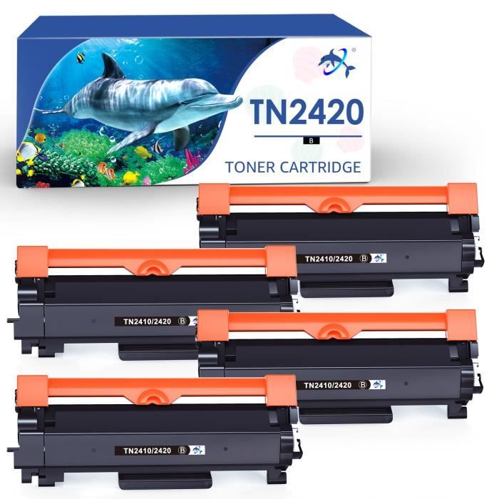 Cartouche de Toner Brother TN 2420 TN2410 compatible pour DCP-L2530DW  L2510D MFC-L2750DW L2710DN 2710DW L2730DW HL-L2310D L2350DN - Cdiscount  Informatique