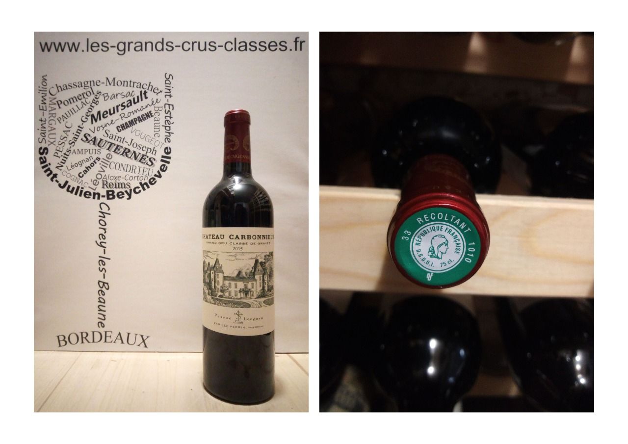 Château Carbonnieux 2015 - Pessac-Léognan - Cru Classé de Graves - 1 x 75 cl - Rouge